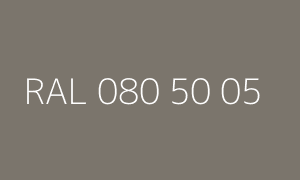 Szín RAL 080 50 05
