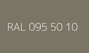Szín RAL 095 50 10