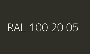 Szín RAL 100 20 05