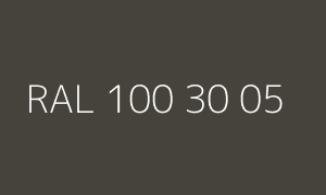 Szín RAL 100 30 05