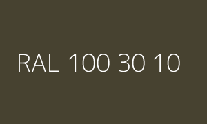 Szín RAL 100 30 10