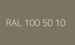 Szín RAL 100 50 10