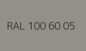Szín RAL 100 60 05