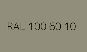 Szín RAL 100 60 10