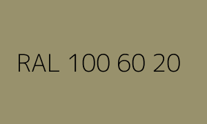 Szín RAL 100 60 20