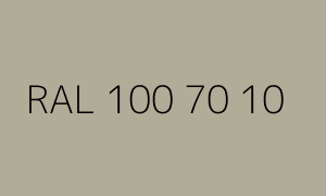 Szín RAL 100 70 10