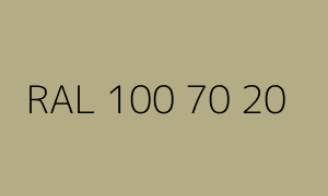 Szín RAL 100 70 20