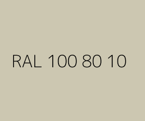 Szín RAL 100 80 10 