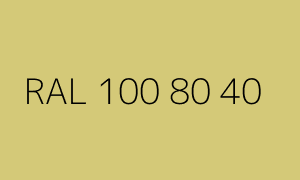 Szín RAL 100 80 40