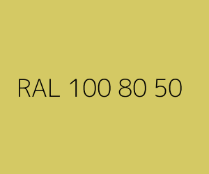Szín RAL 100 80 50 