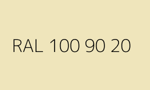 Szín RAL 100 90 20
