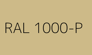 Szín RAL 1000-P