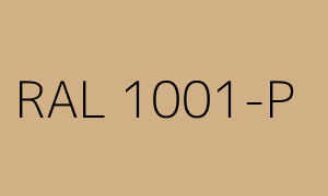 Szín RAL 1001-P
