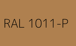 Szín RAL 1011-P