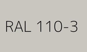 Szín RAL 110-3