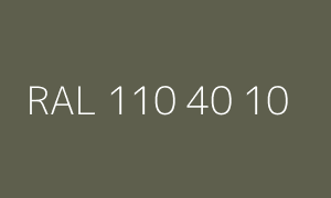 Szín RAL 110 40 10