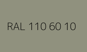 Szín RAL 110 60 10