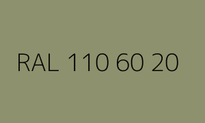 Szín RAL 110 60 20