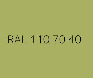 Szín RAL 110 70 40 