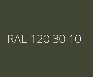 Szín RAL 120 30 10 