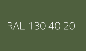 Szín RAL 130 40 20