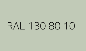 Szín RAL 130 80 10