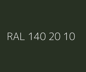 Szín RAL 140 20 10 