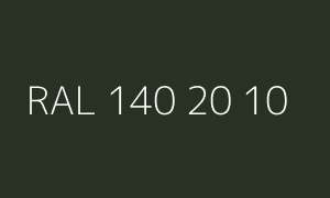 Szín RAL 140 20 10