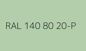 Szín RAL 140 80 20-P