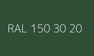 Szín RAL 150 30 20