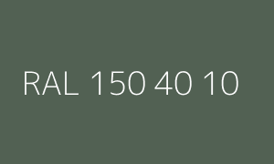 Szín RAL 150 40 10