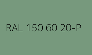 Szín RAL 150 60 20-P