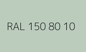 Szín RAL 150 80 10