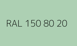 Szín RAL 150 80 20