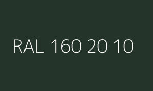 Szín RAL 160 20 10