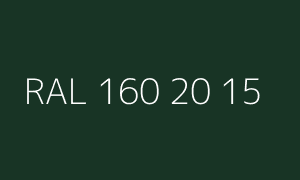 Szín RAL 160 20 15