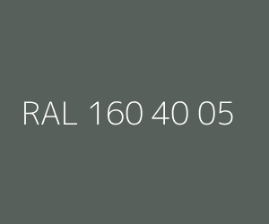 Szín RAL 160 40 05 