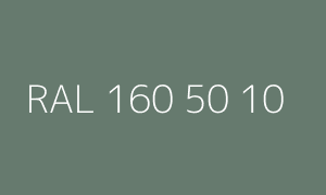 Szín RAL 160 50 10