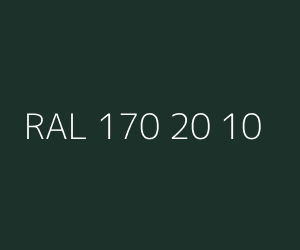 Szín RAL 170 20 10 
