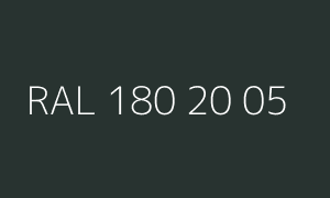 Szín RAL 180 20 05