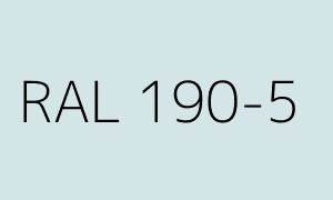 Szín RAL 190-5