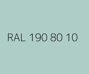 Szín RAL 190 80 10 
