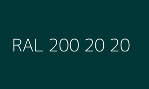 Szín RAL 200 20 20
