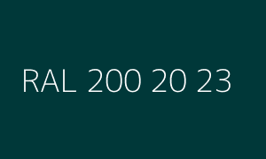 Szín RAL 200 20 23