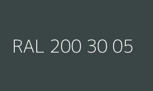 Szín RAL 200 30 05