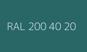 Szín RAL 200 40 20