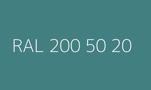 Szín RAL 200 50 20