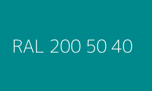 Szín RAL 200 50 40