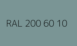 Szín RAL 200 60 10