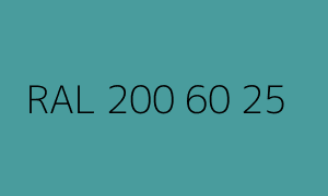 Szín RAL 200 60 25